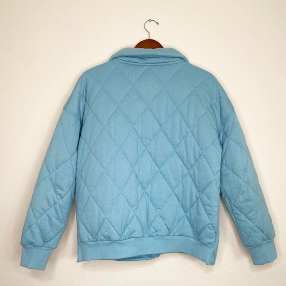 Blue Quilted Jacket - Picture 4 of 8